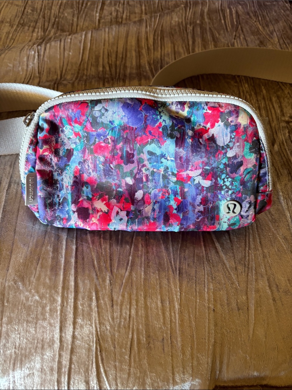 lululemon athletica Multicolor Floral Print Crossbody Belt Bag